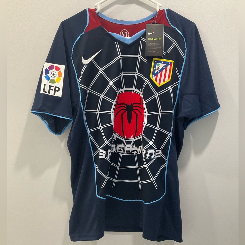 Atletico Madrid Torres Mens 2004/05 Jersey